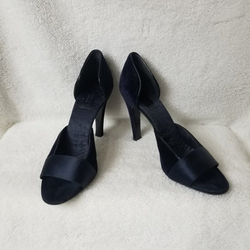 Gucci Velvet and Satin Heels